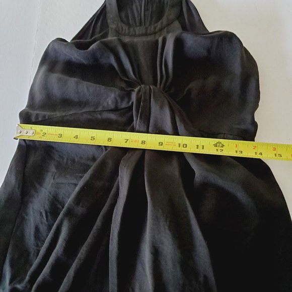 MINKPINK Knotted Front Black Mini Dress - Picture 9 of 12